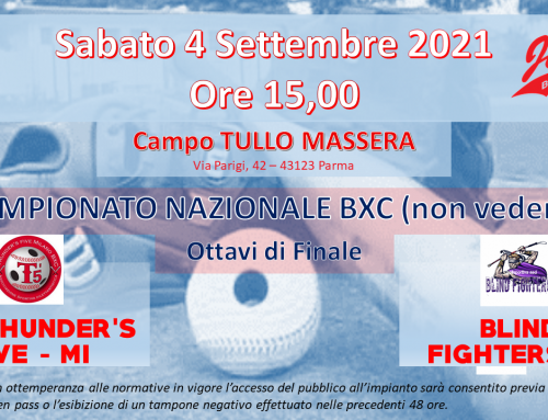 Incontro Baseball per Ciechi